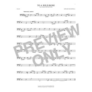 To A Wild Rose, Op. 51, No. 1